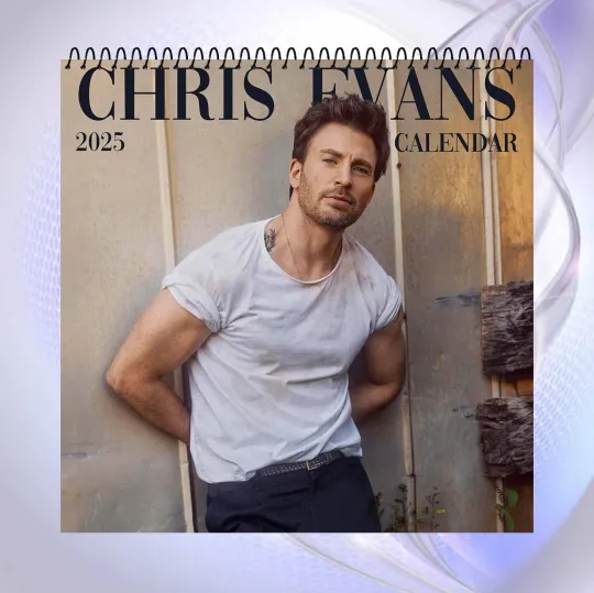 Discover Chris Evans 2026 Wall Calendar – Iconic Celebrity Photos, Perfect for Fans