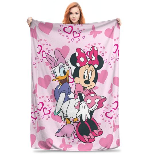 Discover minnie mouse daisy Blanket Multiple Sizes Super Soft and Warm  Throw Blankets for Couch Sofa and Bed