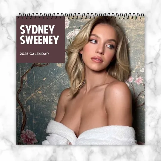 Discover Sydney Sweeney 2026 Wall Calendar – Stunning Star Shots, Perfect Gift