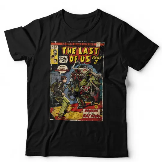 The Last of Us T-Shirt Rat King Comic Cover Unisex Kids