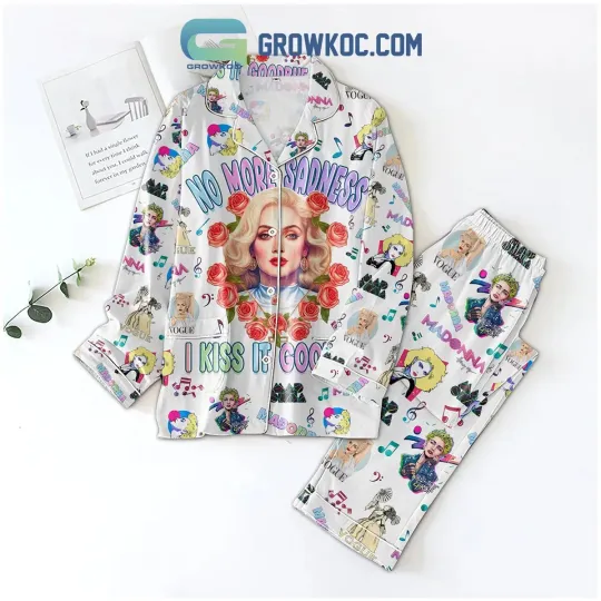 Discover Madonna No More Sadness I Kiss It Goodbye Pajamas Set