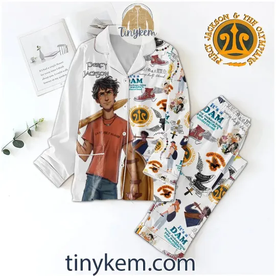 Discover Percy Jackson Icons Bundle Pajamas Set
