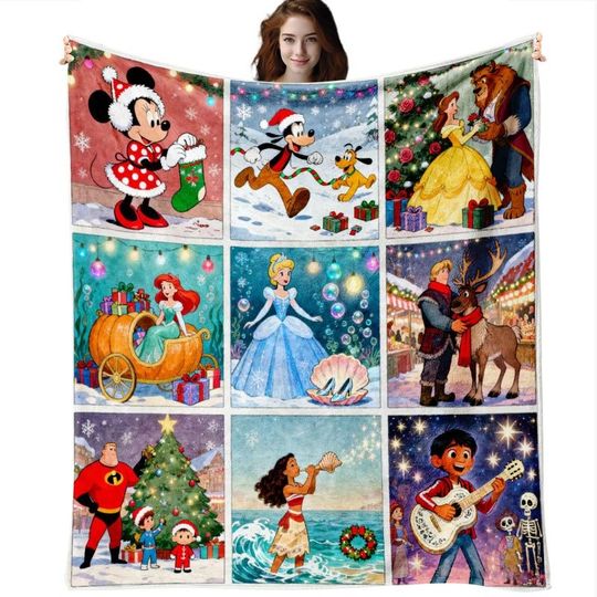Discover Disney Christmas Adventures: A dream Blanket of nine classic animations gathered