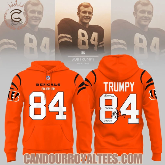 Bengals Forever R.I.P Bob Trumpy 3D Aop Hoodie