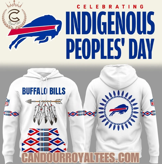 Buffalo Bill Indigenous People 3D All Over Printed Hoodie