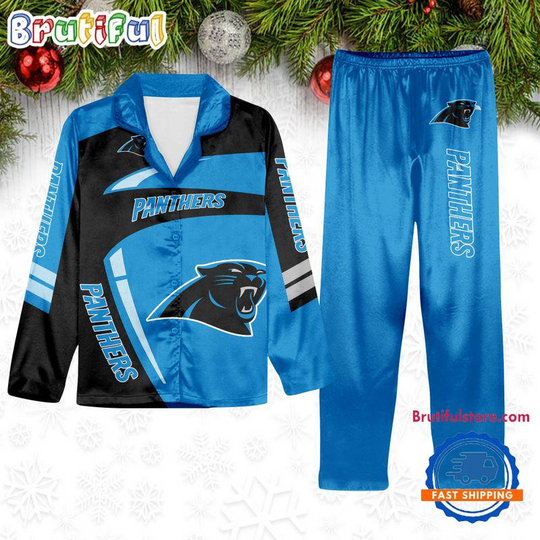 Discover Carolina Panthers Special Football Team Winter Season Pajamas Set
