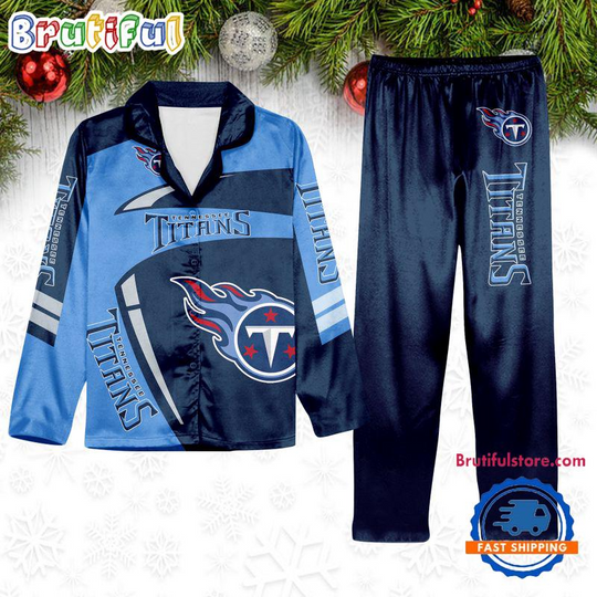 Discover Tennessee Titans Special Football Team Winter Season Pajamas Set