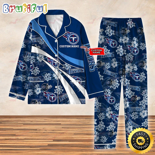 Discover Tennessee Titans 3D Personalized Pajamas Set For Kids & Adult