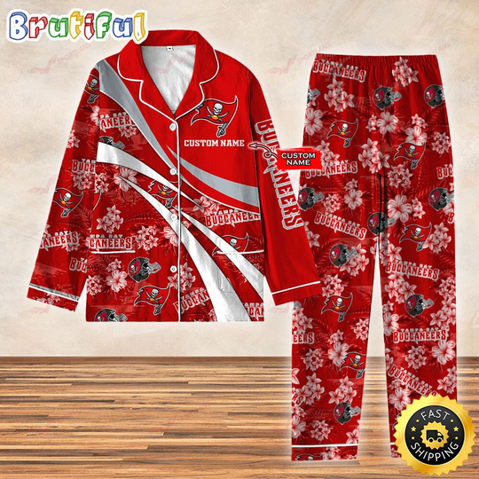 Discover Tampa Bay Buccaneers 3D Personalized Pajamas Set For Kids & Adult