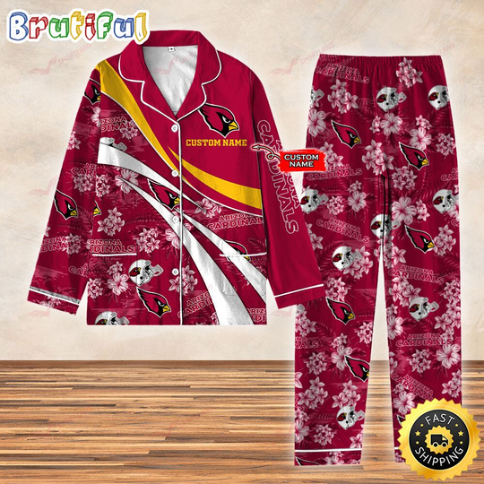Discover Arizonna Cardinals 3D Personalized Pajamas Set For Kids & Adult