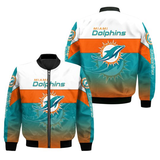Miami Dolphins Men's Bomber Jacket