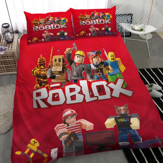 Roblox Bedding Set Quilt Cover Bed Without Filler