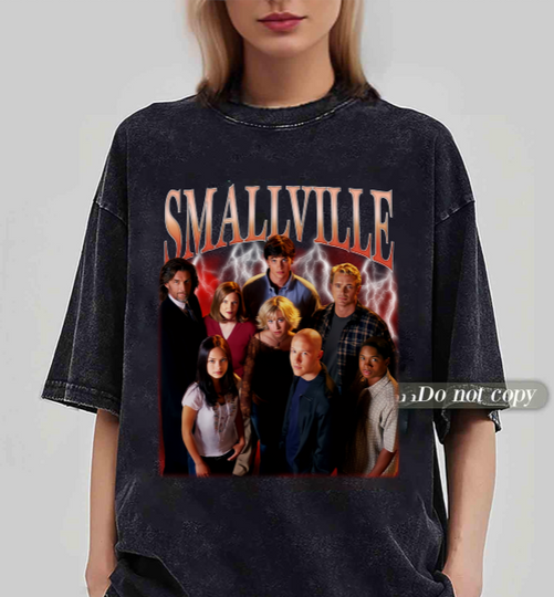 Smallville Unisex Softstyle Vintage Shirt, Gift For Woman and Man Unisex Shirt