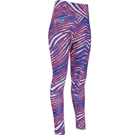 Discover Zubaz Football Women's Full Length High Waist Leggings