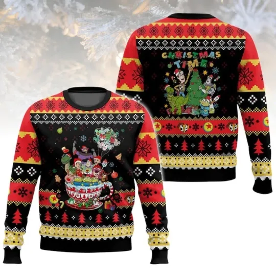 Discover Toy Story Christmas Ugly Sweater, Holiday Sweater, Pixar Sweater For Men And Wom