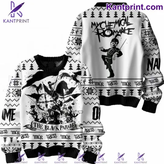 My Chemical Romance The Black Parade Ugly Christmas Sweater