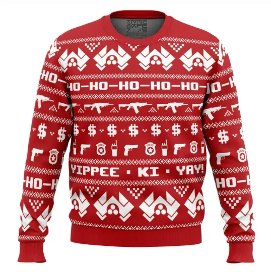 McClane Winter Die Hard Ugly Christmas Sweater