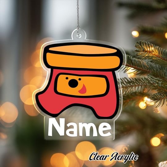 Blues Clues Slippery Soap Acrylic Keepsake, Custom Name, Exotic Animal Holiday Gift