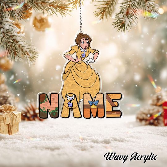 Discover Disney Tarzan Jane Porter Christmas Ornament, Disney Jane Porter Acrylic Ornament, Custom Name Disney Tarzan Ornament, TGOA634