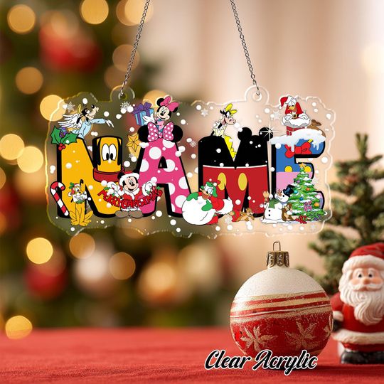 Discover Mickey And Friends Christmas Ornaments, Christmas Tree Decor With Mickey And Friends, Disney Christmas Ornament, Gift Disney Ornament Xmas