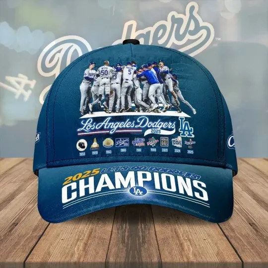 Dodgers 2025 World Series Champions Classic Cap