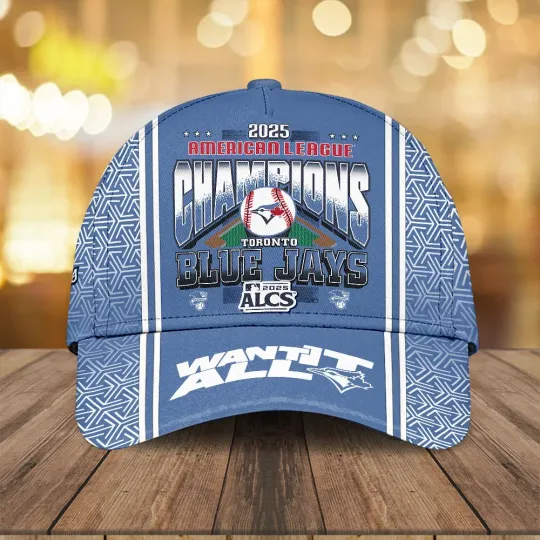 Discover Blue Jays WinCraft 2025 American League Champions Classic Cap