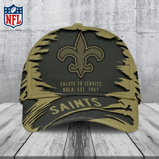 Discover Saints 2025 Salute to Service Classic Cap