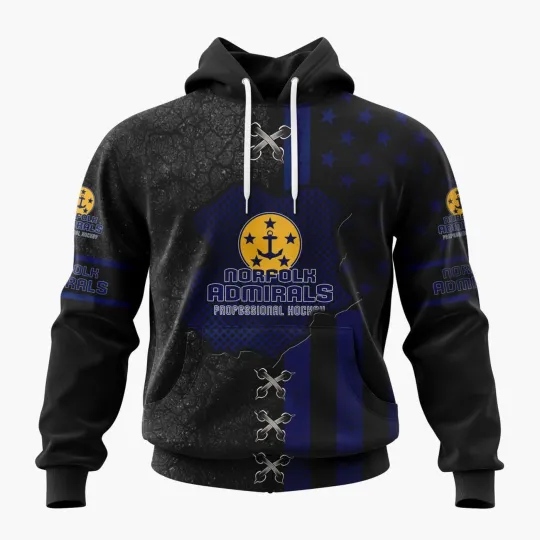 Discover Personalized Norfolk Admirals Hoodie