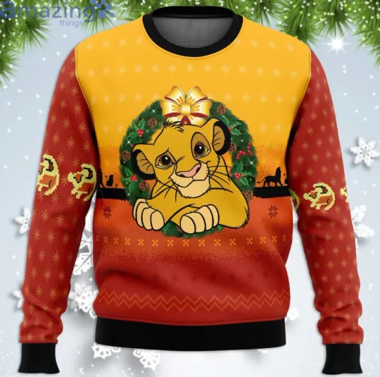Discover Top The Lion King Christmas Ugly Sweater Xmas Gift 2025