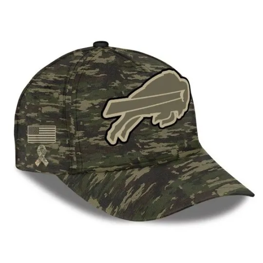 Discover 2025 Bills Salute to Service Camo  Classic Cap