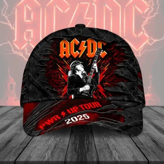 Discover AC dc 2025 Classic Cap