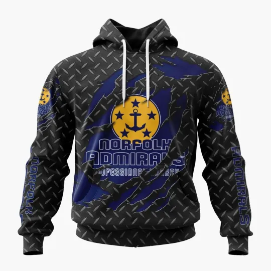 Discover Personalized Norfolk Admirals Hoodie