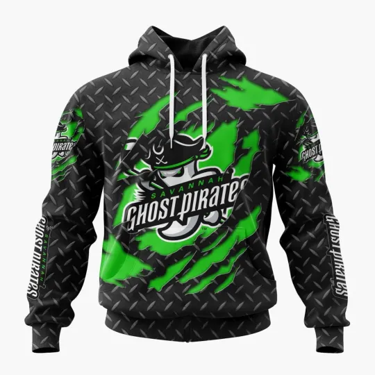 Discover Personalized Savannah Ghost Pirates Hoodie