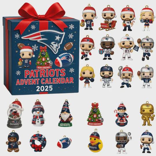 Discover Football Fan Advent Calendar 2025  Blue & Red Edition with Mini Figures, Holiday | Christmas Countdown Gift for Sports Lovers