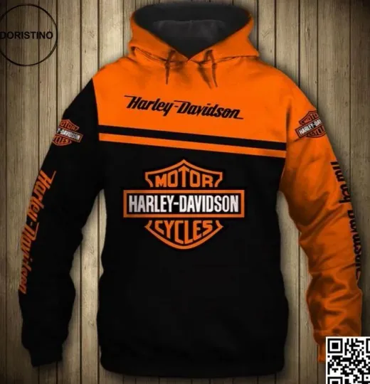 Discover Haarleyy Davidson Cute Custom Gift For Fans 3D Hoodie