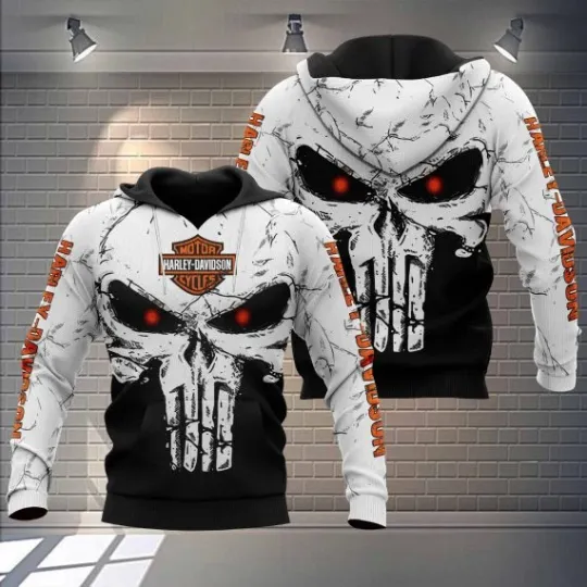 Discover Haarleyy Davidson Pullover Hoodie, Motorcycle Harley Fan Hoodie