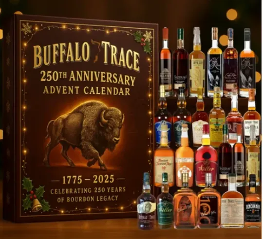 Discover 2025Buffalo- Trace- Advent Calendar 24 Days Blind Box Christmas Tree Decoration