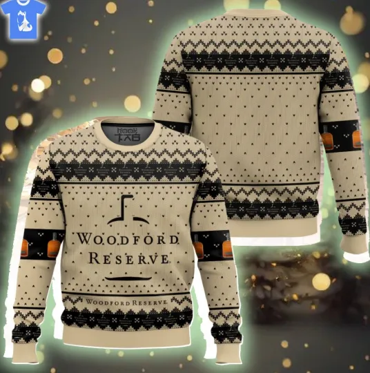 Discover Woodfordd Reserve Ugly Christmas Sweater