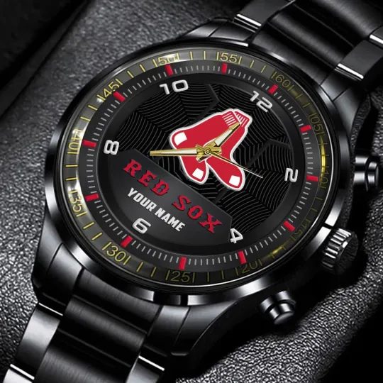Discover Red Sox Stainless Steel Watch