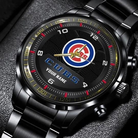 Cubs Stainless Steel Watch