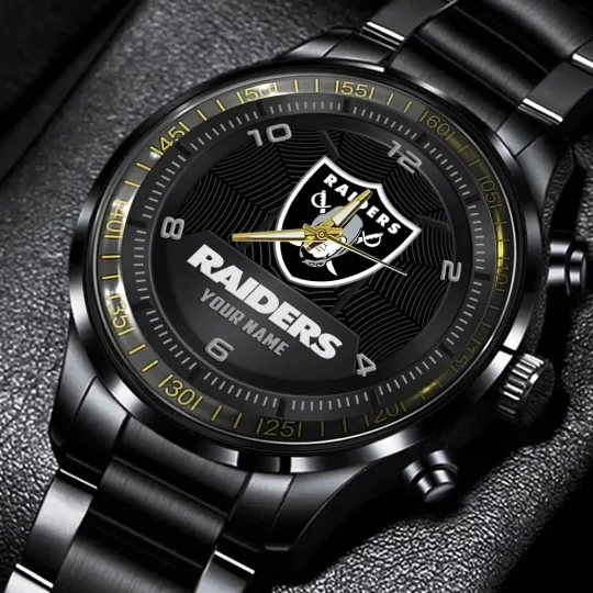 Raiders Stainless Steel Watch