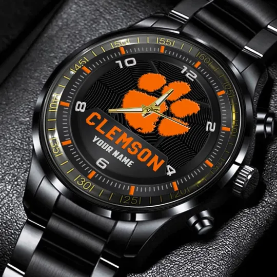 Discover Tigers Stainless Steel Watch