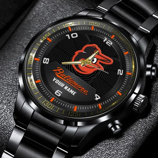 Discover Orioles Stainless Steel Watch