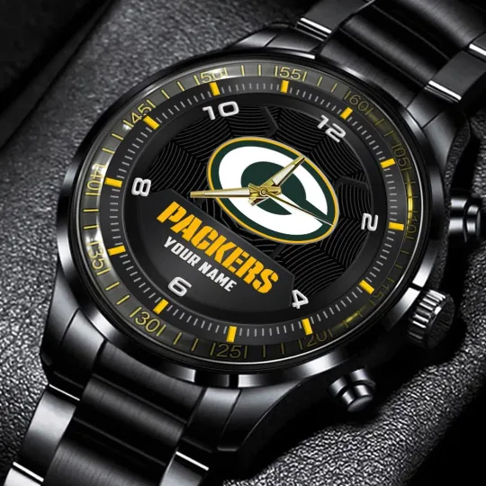 Discover Packers Stainless Steel Watch