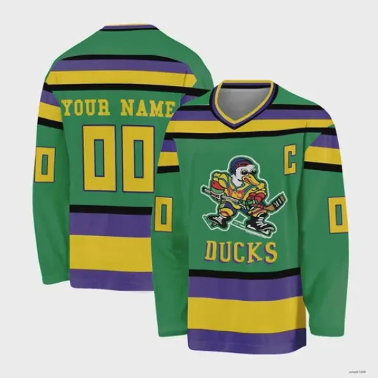 Personalized The Mighty Ducks Movie Hockey Team Shirt For Fan