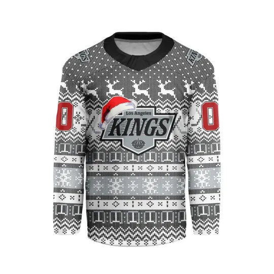 Discover Personalized Los Angeles Kings Ugly Christmas Hockey Shirt Fan Gear Gift