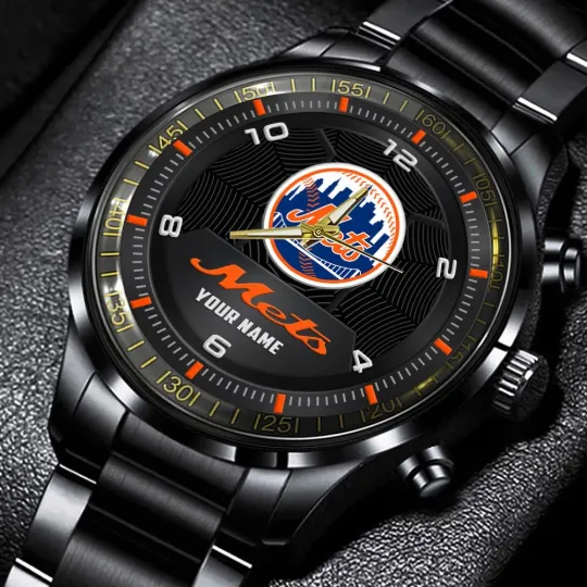 Discover Mets Stainless Steel Watch