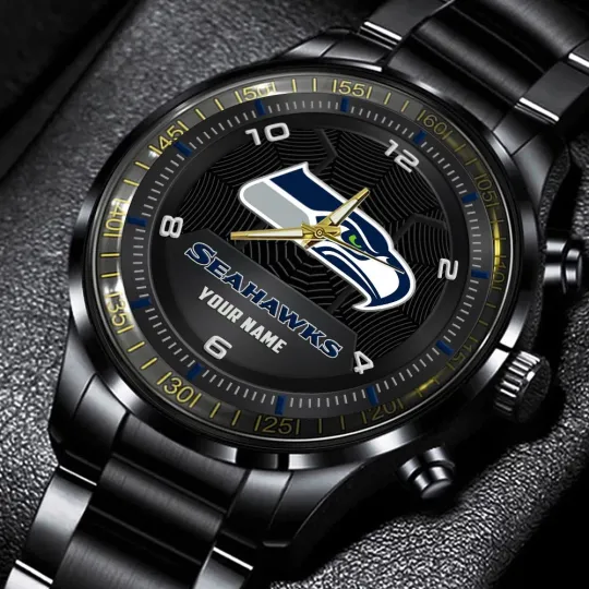 Discover Seahawks Stainless Steel Watch