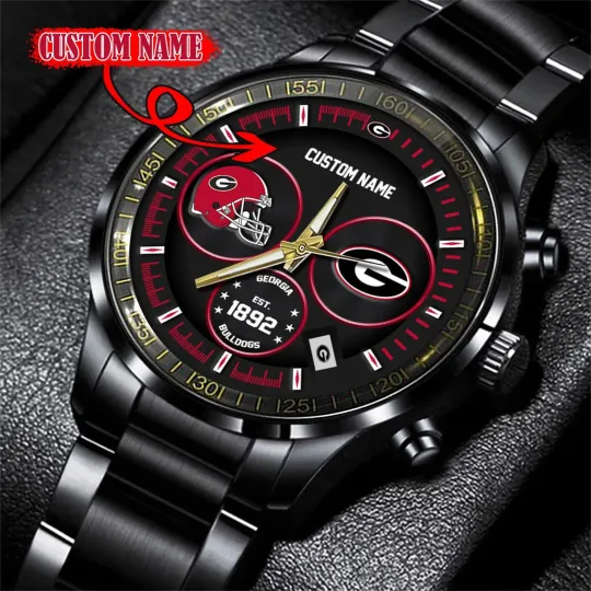 Discover Bulldogs Stainless Steel Watch