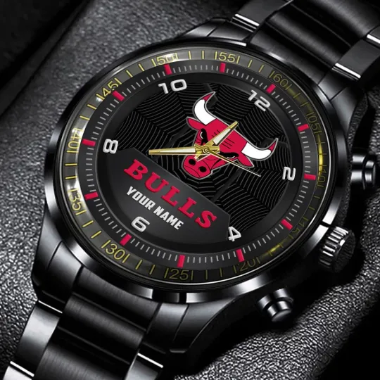 Discover Bulls Stainless Steel Watch